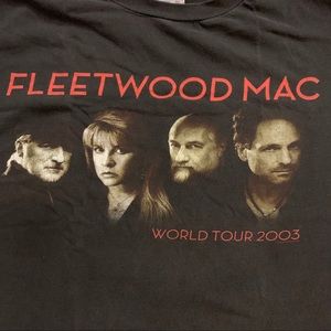 Fleetwood Mac Vintage 2003 Concert Tee T-shirt XL